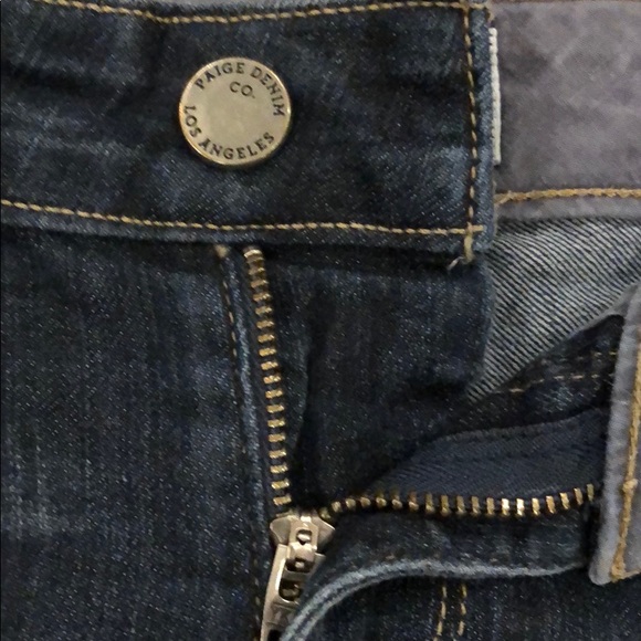 Paige Skyline Straight Jean - Picture 4 of 8